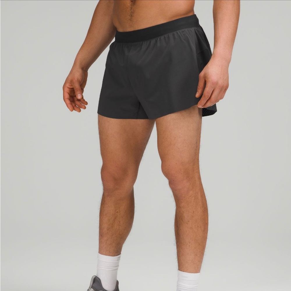 RESTOCK Lululemon Mens “Fast & Free” Short 3” w/ Brief Liner (S). *REFLECTIVE*